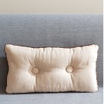 2 Buttoned - rectangular - chocolate