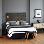 Edge - 220tc cotton percale - white / black