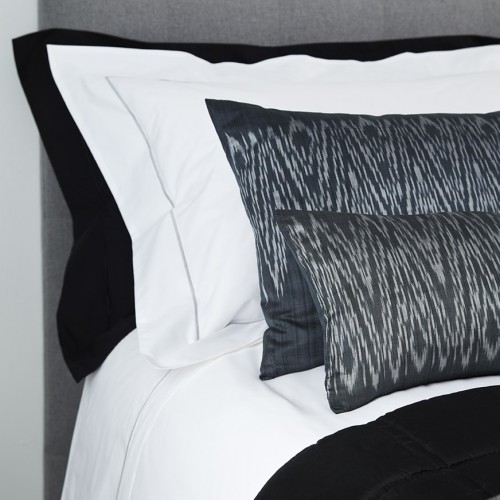 Cord - 220tc cotton percale - White / Silver grey