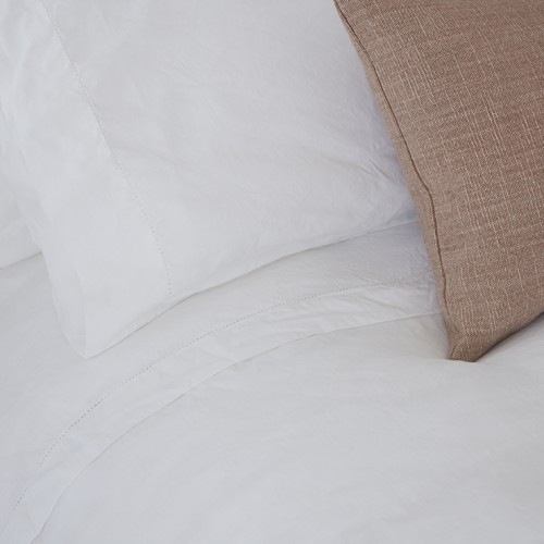 Cord - 220tc cotton percale - White / White