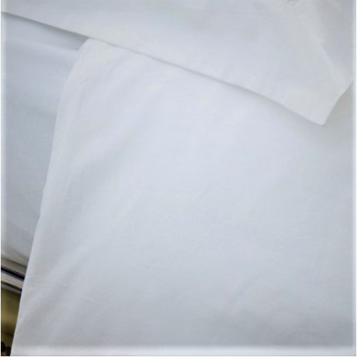 Flat Sheets - 220tc cotton percale - White