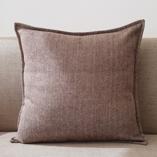 Herringbone cushion - square