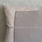 Panel - rectangular - cushion - silver
