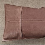 Suede - Paisley - rectangular - cushion 
