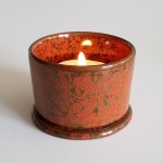 Tea Light Holders - set of 3 - mottled