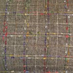 Tweed - rectangular -  greige background