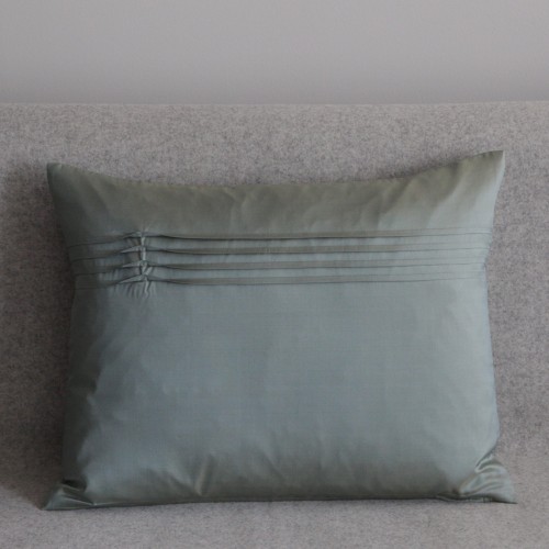 Twisted Pleat - cushion - rectangular - mint